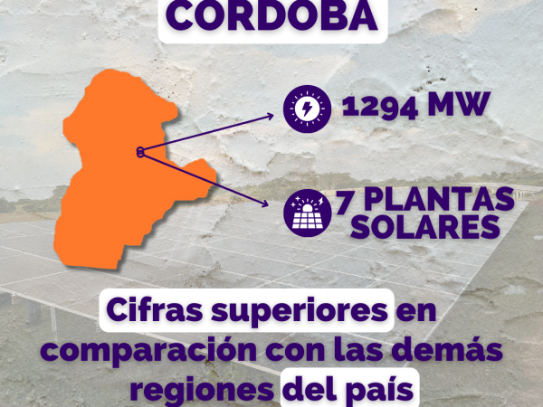 El departamento de Córdoba fue el gran protagonista en la asignación de plantas generadoras de energía durante la Subasta de Obligaciones de Energía Firme (OEF) 2027 – 2028 realizada por XM el 15 de febrero.